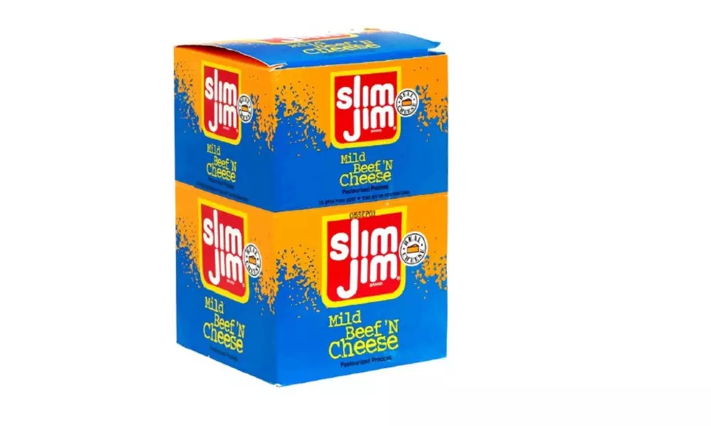 Slim Jim Beef 'N Cheese, Mild - Primary Image