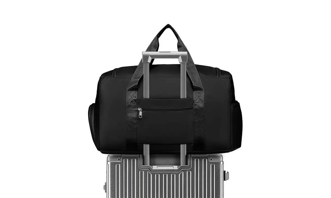 Multi-Functional Duffel Bag Lightweight Expandable Travel Bag With Wheels