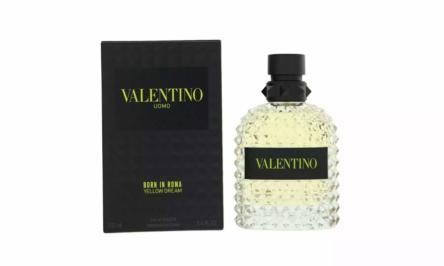 Valentino Born in Roma Yellow Dream Eau de Toilette for Men 3.4 Fl. Oz. - Primary Image