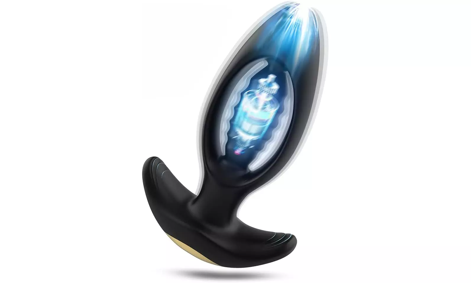 9 Powerful Anal Plug Bead G spot USB clitoris Wearable Stimulation Vibrator - Second Medium