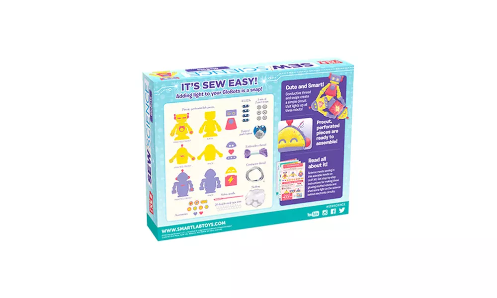 SmartLab Toys Sew Science Globots - Second Medium