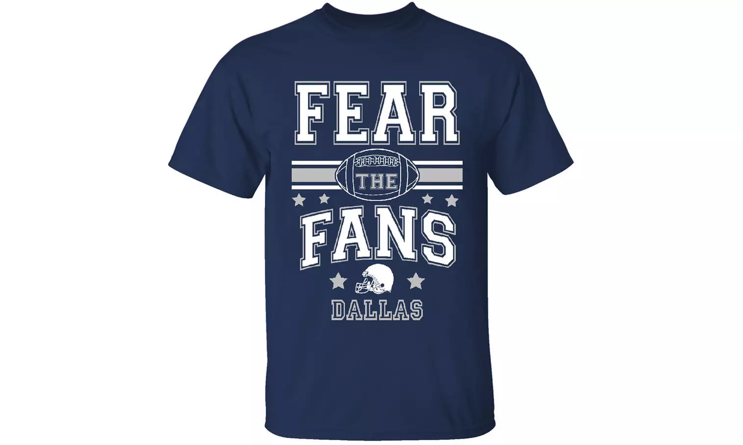 Men's Dallas Football Fan T-Shirts Collection (Extended Sizes Available)