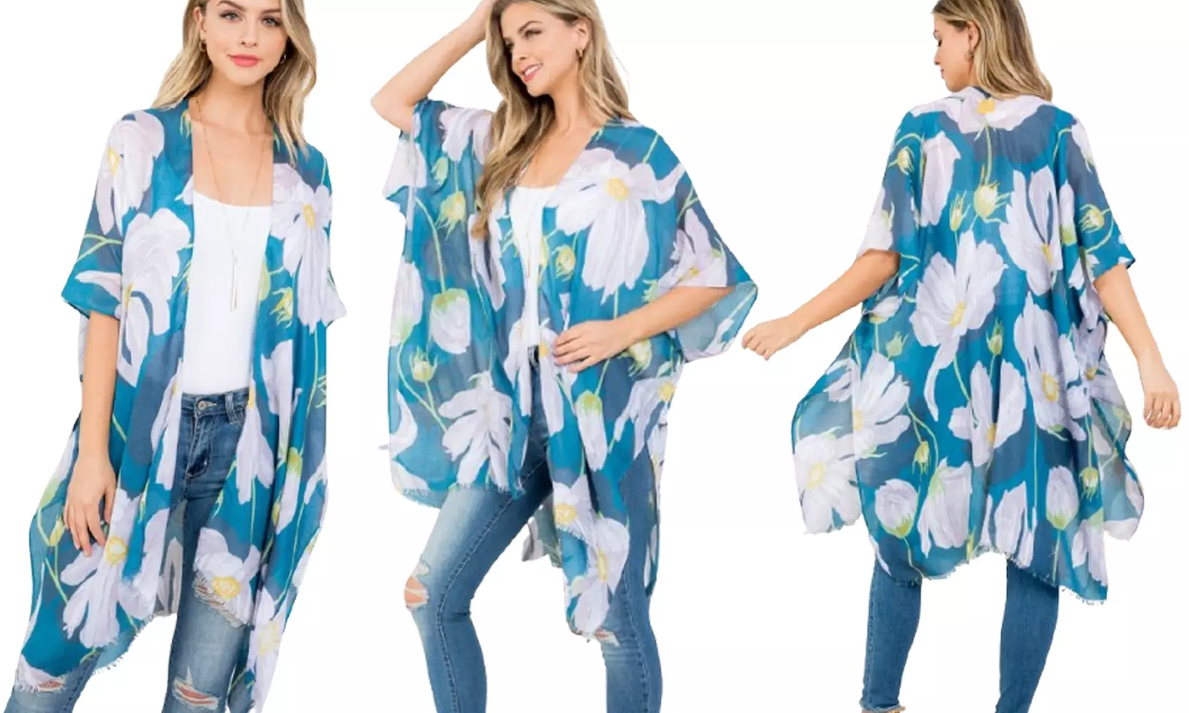 Women's Spring and Summer Kimono and Vest Collection 