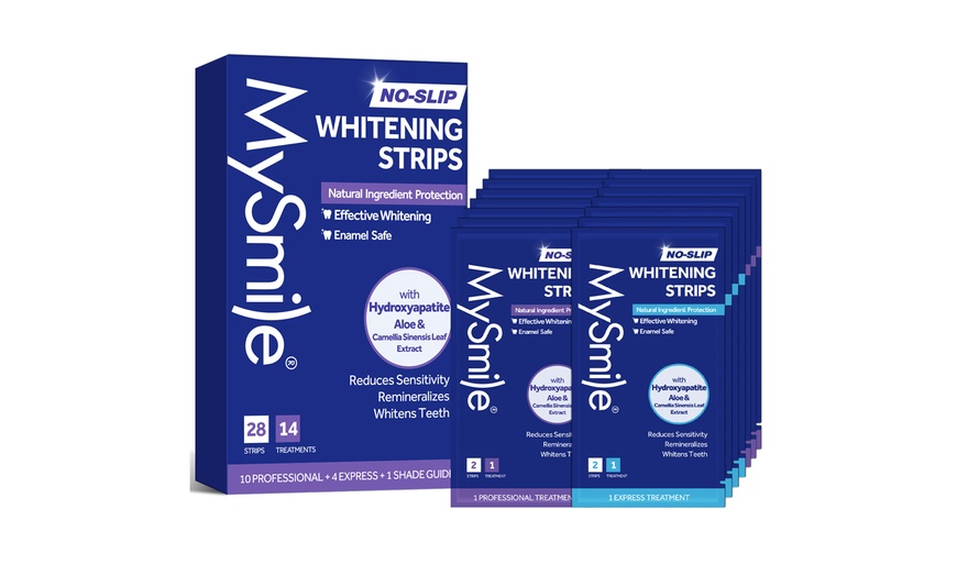 Image 2: Pack of 28 Strips Professional 3D Teeth Whitening Strips 