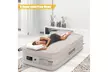Air Mattress Elevated Raised Bed Inflatable Built-in Pump Carry Bag 18"Twin Size - Second Medium