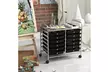 Costway 12 Drawers Rolling Cart Storage Scrapbook Paper Studio Organizer Bins - Second Medium