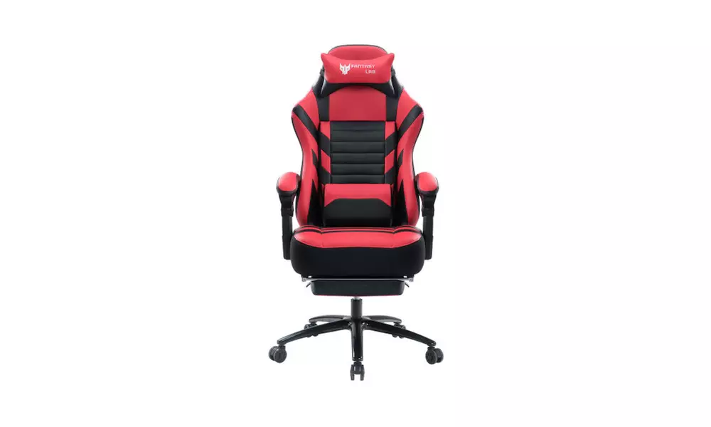 Gaming Chair Massage High Back Leather Racing Computer Office Chair - Primary Image