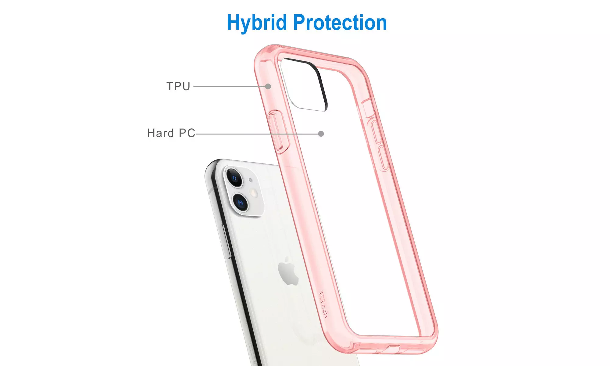 JETech Case for iPhone 11 6.1-Inch Shock-Absorption Bumper Cover