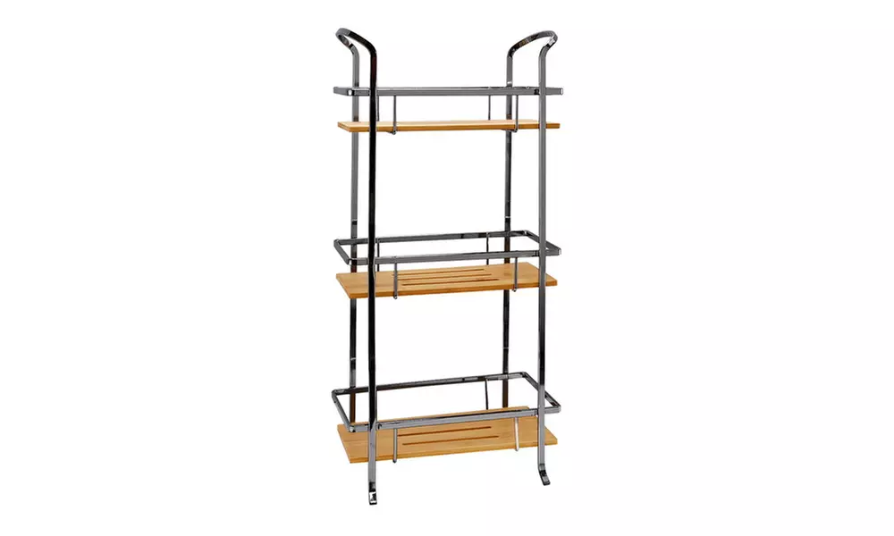 Laura Ashley Natural Bamboo 3 Tier Spa Tower in Onyx - Second Medium