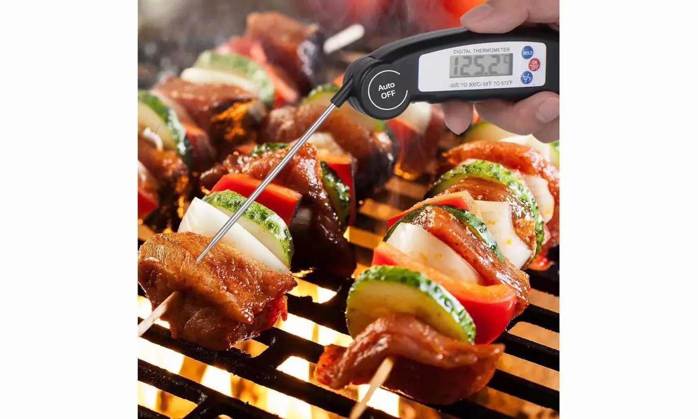 Instant Digital Meat Thermometer Probe for Grilling and Cooking