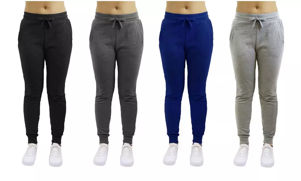 Women's Loose Fitting Fleece Jogger Sweatpants - Primary Image