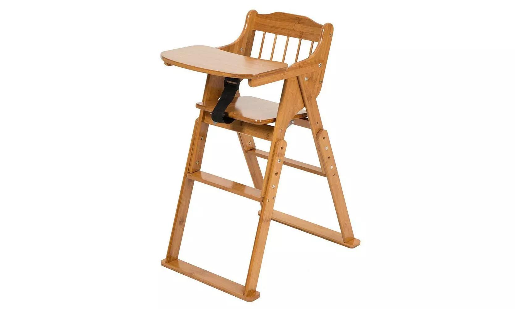 Baby High Chair Bamboo Stool Groupon Goods