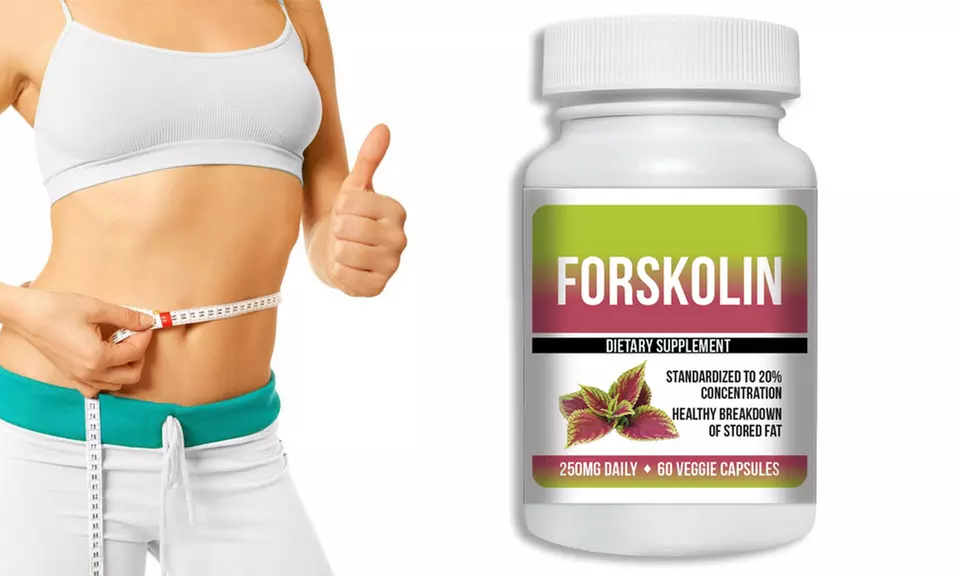 Pure Forskolin Extract 20% 180 Capsules - 3 Bottles - Second Medium