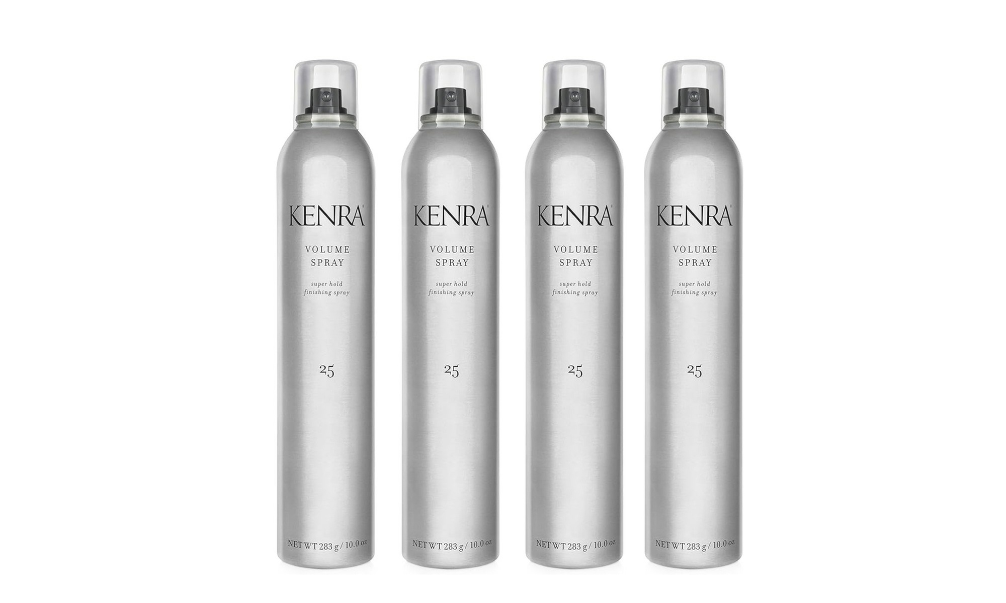 Kenra Professional Volume Spray 25 Super Hold Hair Spray 10oz (pack of 4)