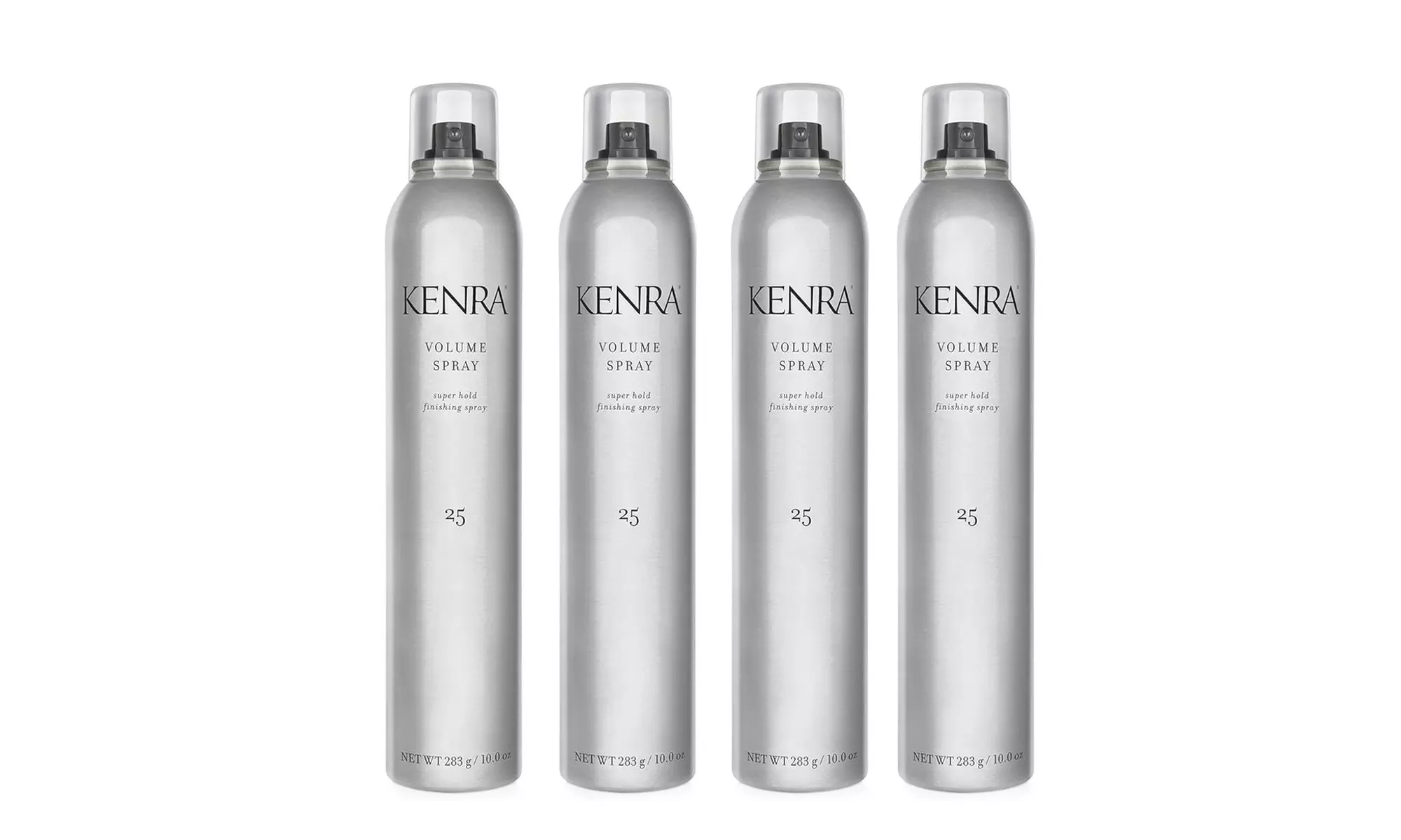 Kenra Professional Volume Spray 25 Super Hold Hair Spray 10oz (pack of 4)