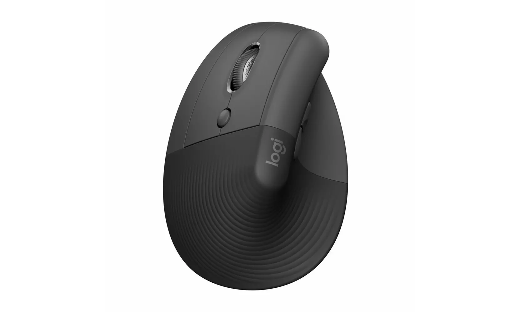 Logitech - Lift Left Vertical Wireless Ergonomic Left-Handed Mouse - Graphite - Primary Image