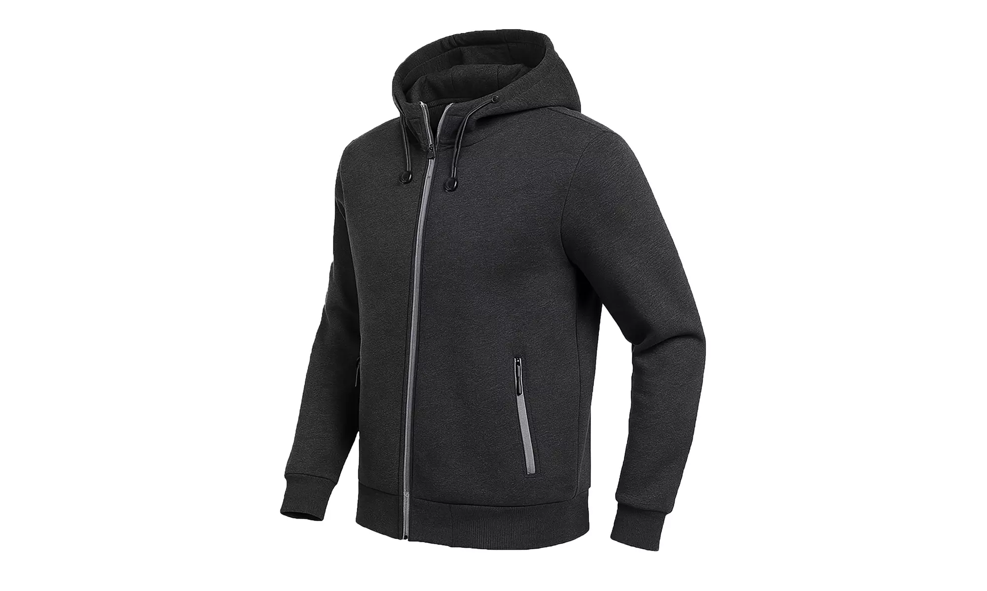 Men's Heavyweight Sherpa Fleece-Lined Full Zip Hoodie (Sizes, S to 3XL)