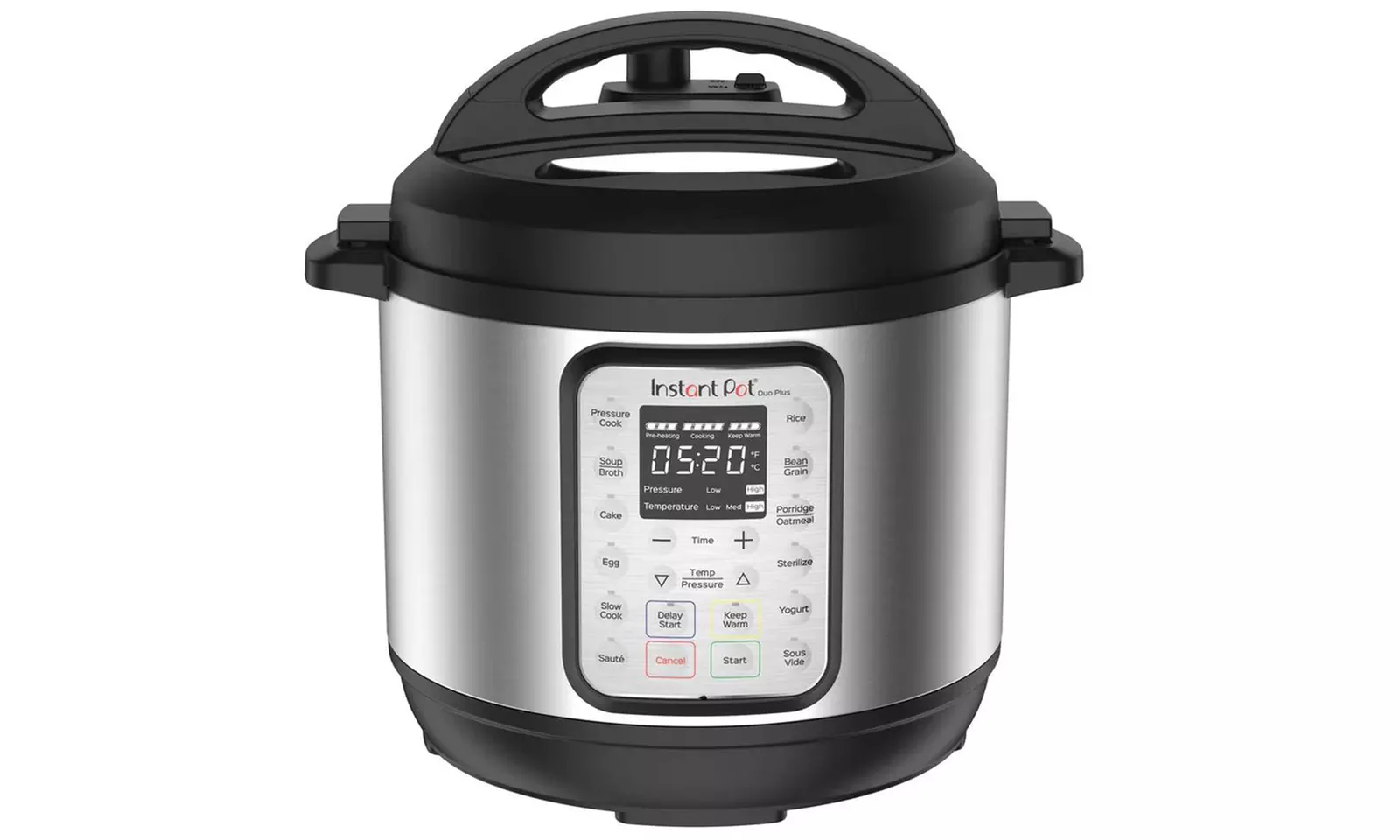 Instant Pot Duo Plus 9-in-1 Electric Pressure Cooker 3 Quart, Stainless Steel