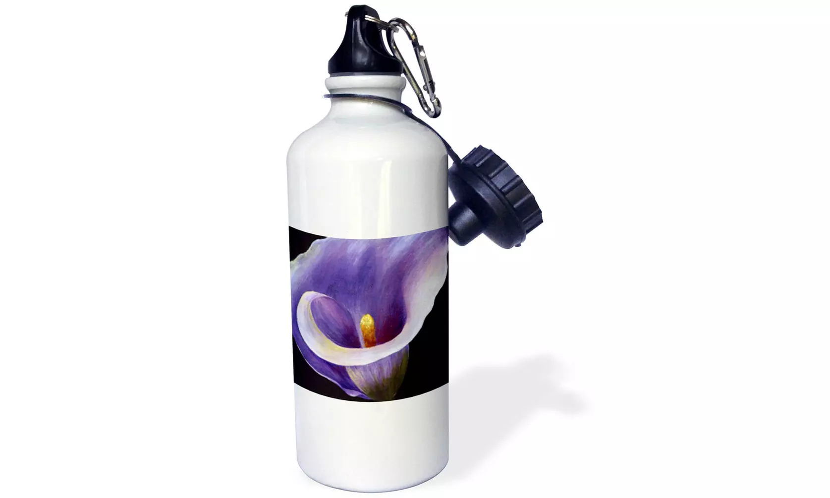  Water Bottle - Purple Calla Lilies - 21oz  - Primary Image