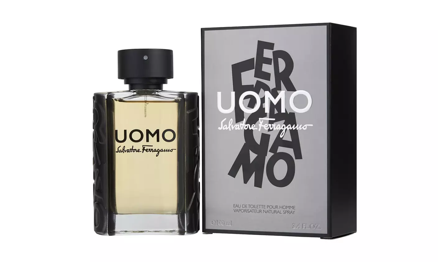 Salvatore Ferragamo Uomo EDT Spray for Men 3.4 Fl. Oz.