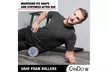 CanDo Plus Round Gray Foam Roller for Restoration, and Physical Therapy 6" x 36" - Second Medium