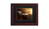 Jason Shaffer '67 Mustang' Matted Wood Framed Art