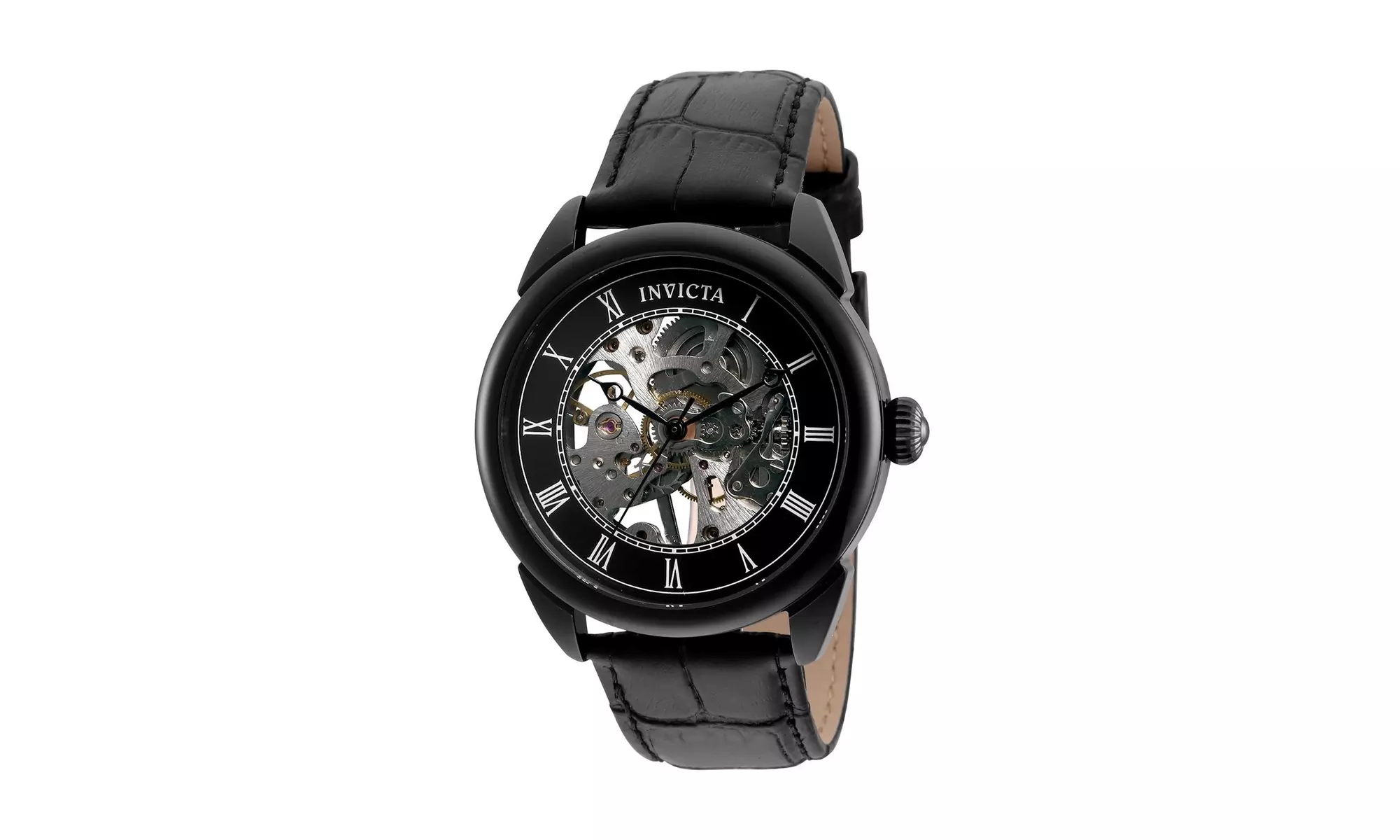 Invicta Men's Specialty 32632 42mm Black Dial Leather Watch - Primary Image