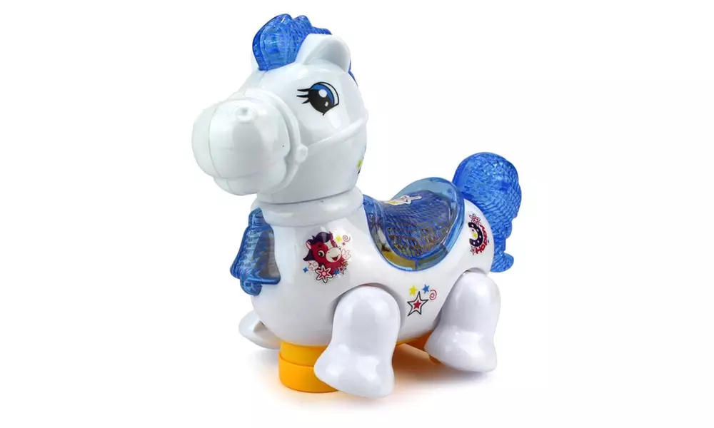 My Galloping Pony Battery Operated Bump and Go Toy Horse - Primary Image