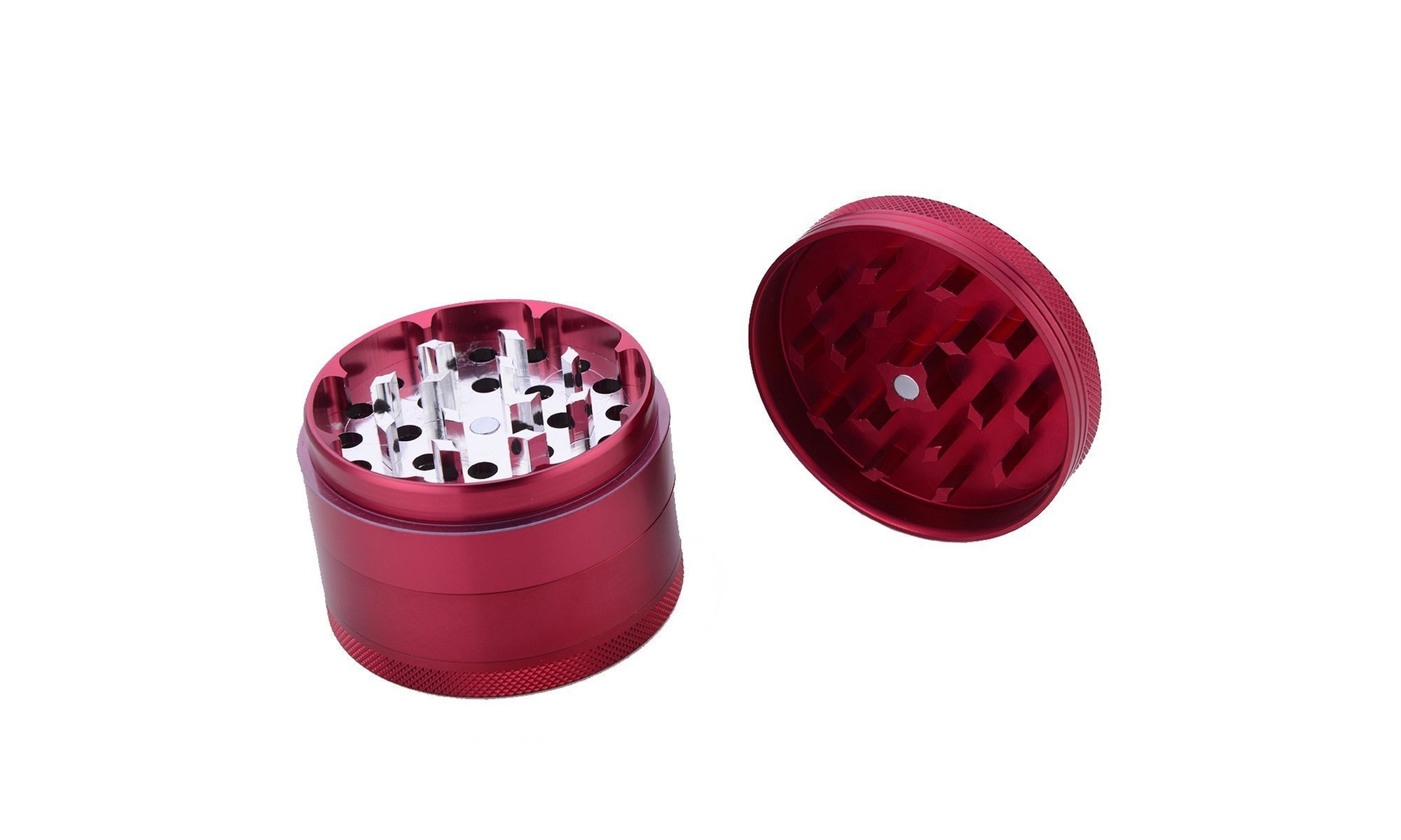 4-Layer Herb Grinders w/ Bonus Container (Small, Medium, Large)