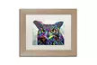 Dean Russo 'The Owl' Matted Birch Framed Art - Second Medium