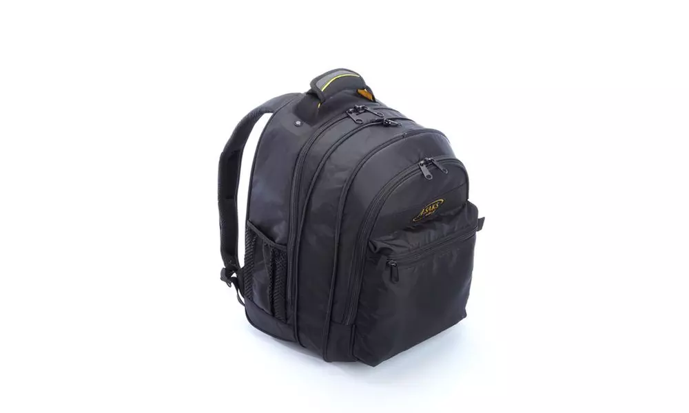 A.Saks Expandable Lightweight Nylon 15.6-inch Laptop Backpack - Primary Image