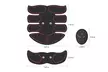 Electric ABS Simulator EMS Training Body Abdominal Muscle Exerciser Fat-Burner - Second Medium