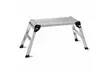 New Aluminum Platform Drywall Step Up Folding Work Bench Stool Ladder  - Second Medium