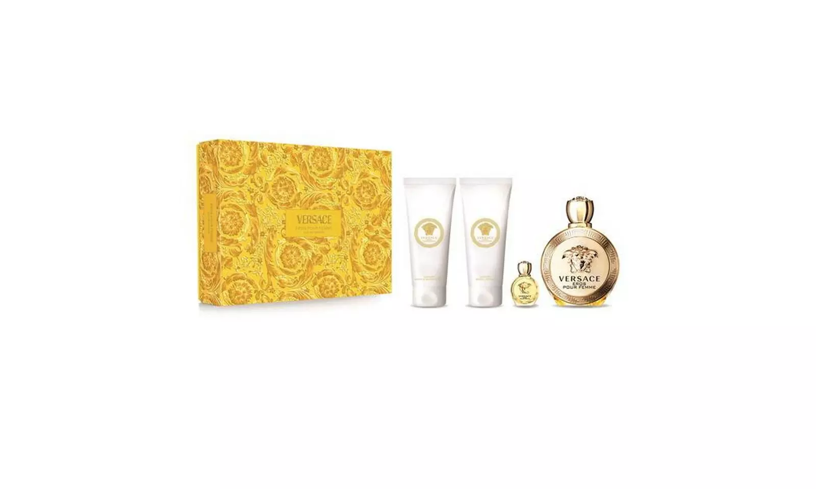 Versace Eros Pour Femme Eau de Parfum Gift Set for Women (2024 Edition)