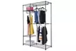 4 Tiers Clothing Storage Rack Black - Second Medium