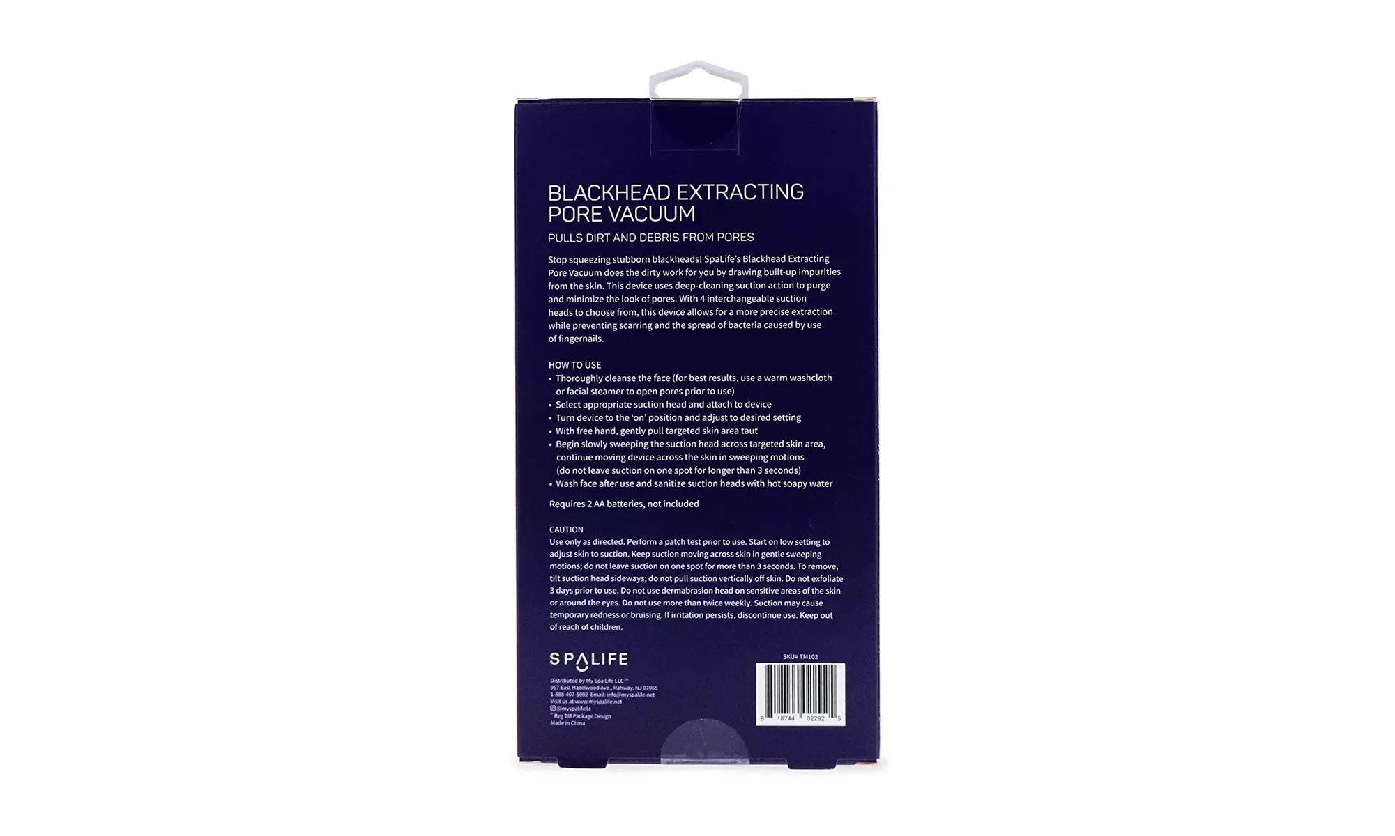 Spa Life Ultra Suction Blackhead Extracting Pore Vacuum - Second Medium