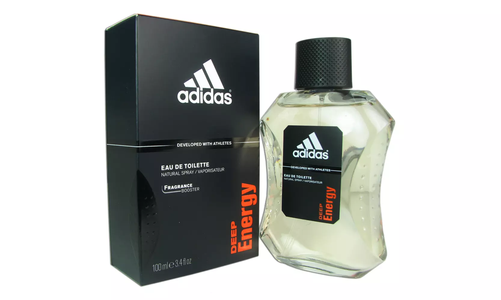 Adidas Deep Energy for Men 3.4 oz 100 ml EDT Cologne Spray - Second Medium