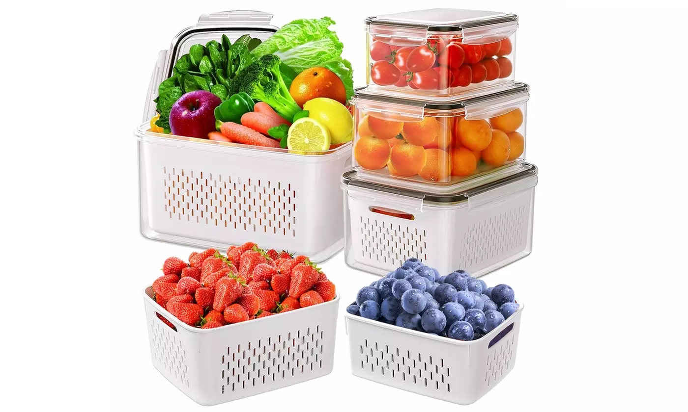 NewHome Food & Drink Fridge Storage & Organization Essentials