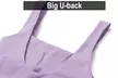 ItBelongs2U Women's Workout Sleeveless Tennis Dress with Pockets Shorts - Second Medium