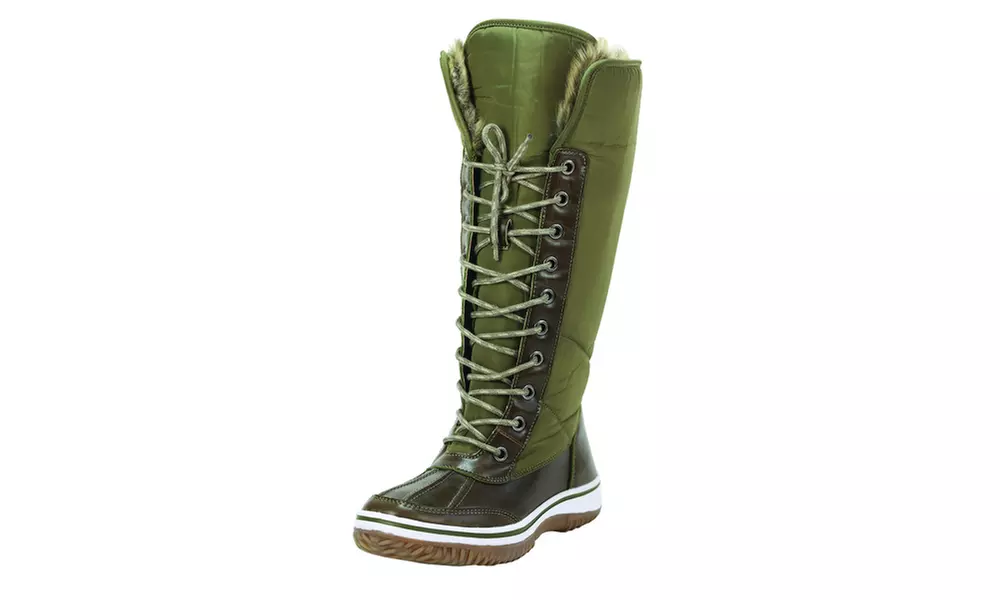 Mata Women's Waterproof Lace-Up Boots (Size 9) - Primary Image