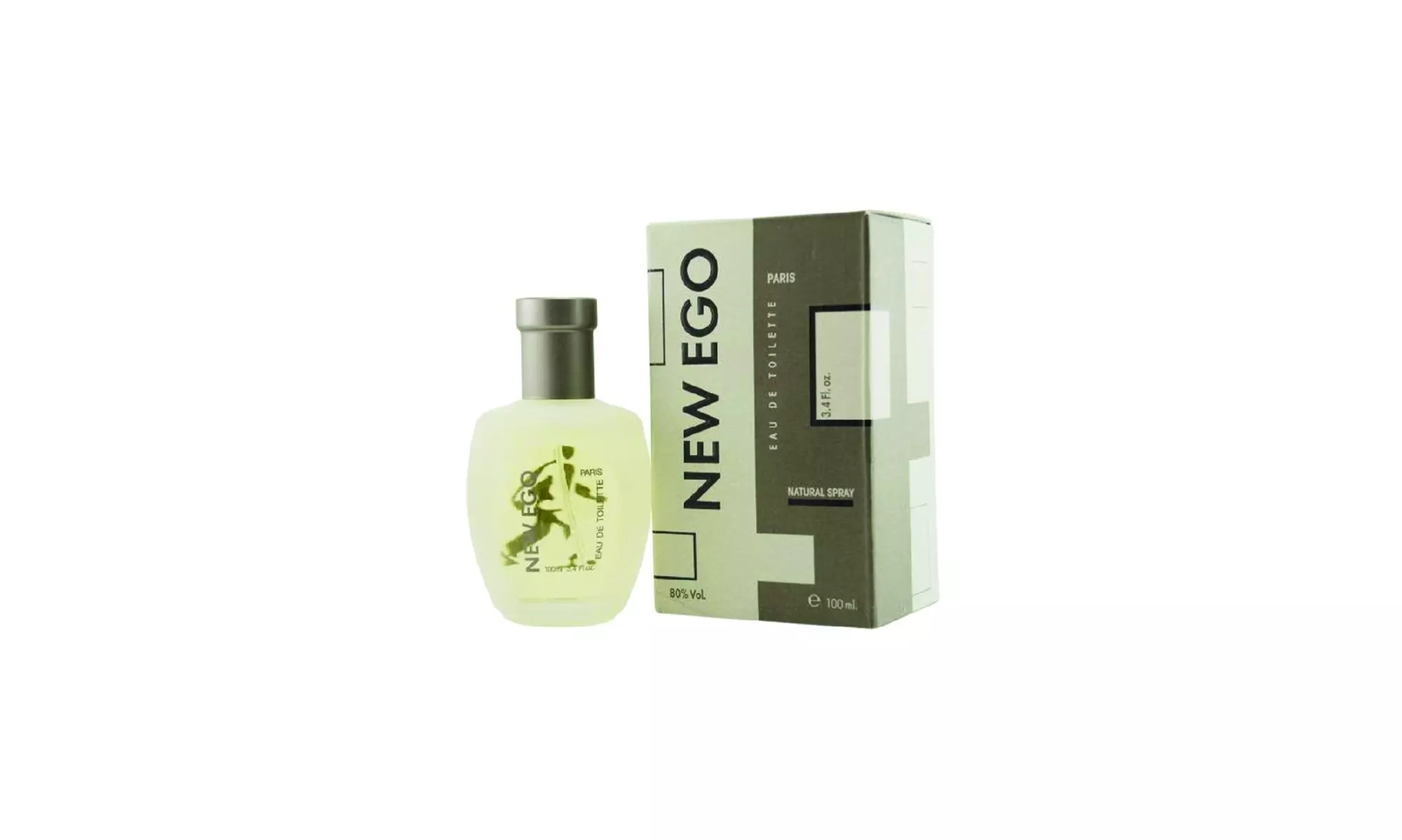 New Ego by Christine Darvin Edt Spray for Men 3.4oz/100ml New In Box - Primary Image