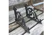 A Pair Antique Style Cast Iron Brackets Garden Braces Rustic Shelf Bracket Black - Second Medium