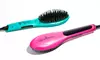 Rapid-Heat Ionic Thermal 145W Hair Straightening Brushes w/ Digital Screen