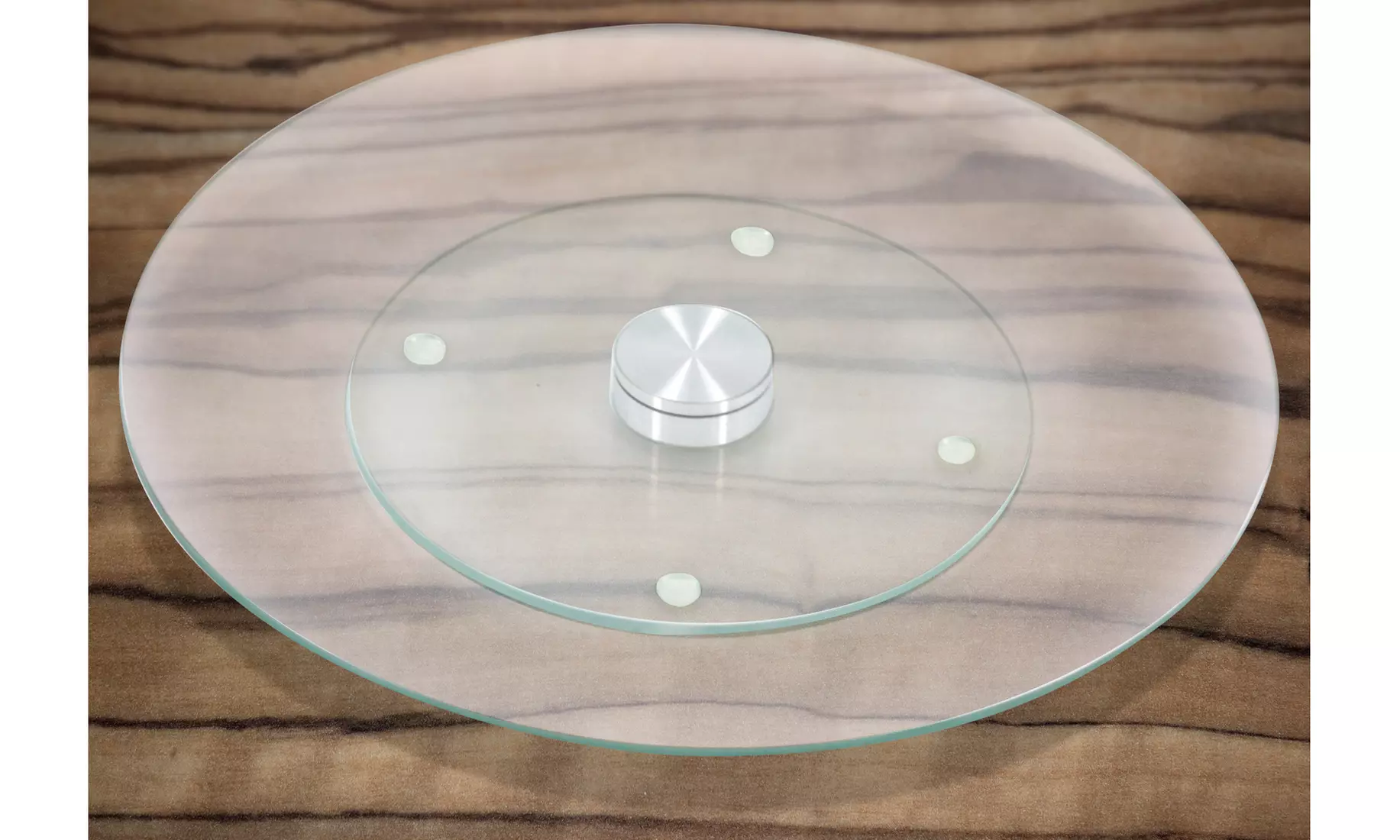 Tempered Glass Lazy Susan - Second Medium