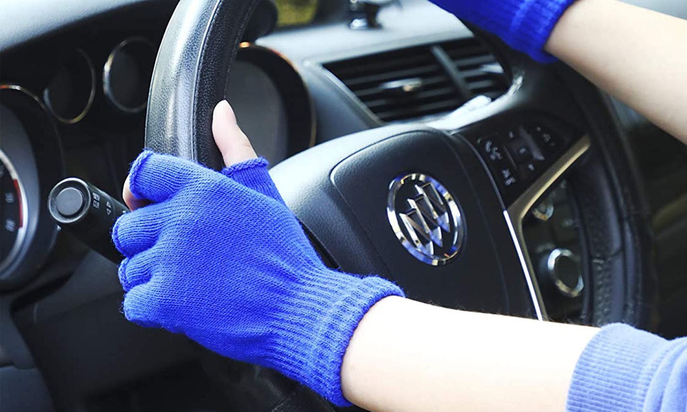 Winter Warm Keep Magic Fingerless Half Finger Knitted Gloves Mittens