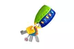 Baby Toys-Toy Car Keys With Keychains Light And Sound - Second Medium