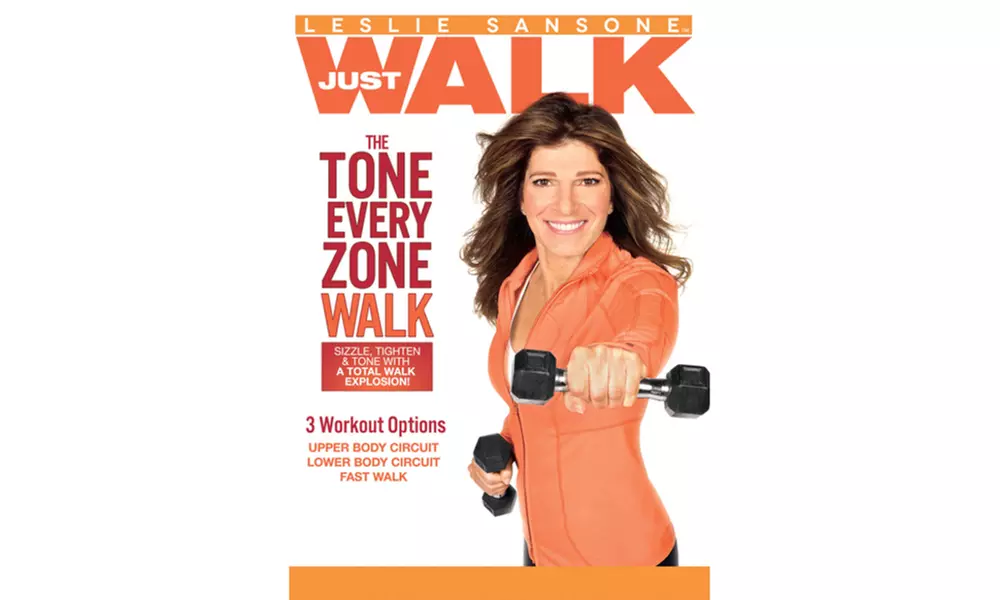 Leslie Sansone: The Tone Every Zone Walk DVD - Second Medium