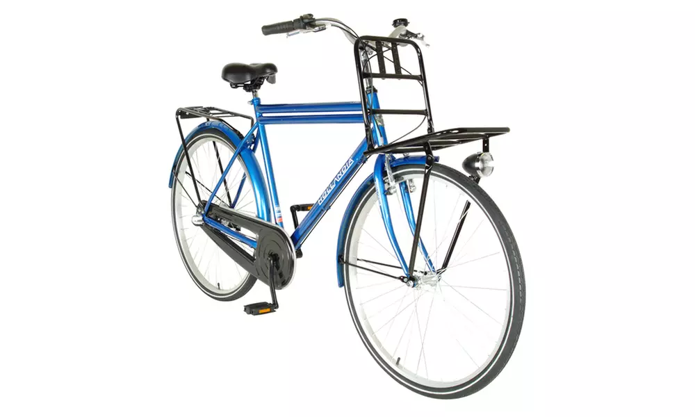 Hollandia Amsterdam Dutch Cruiser Bike, 28" wheels, 19" frame, Blue - Second Medium