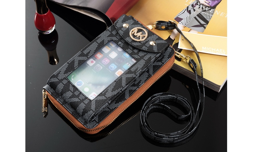 Image 7: Michael Kors Leather Crossbody