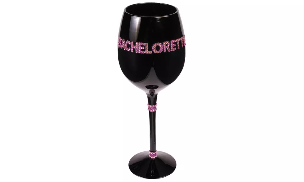 Bachelorette Wine Glass - Primary Image